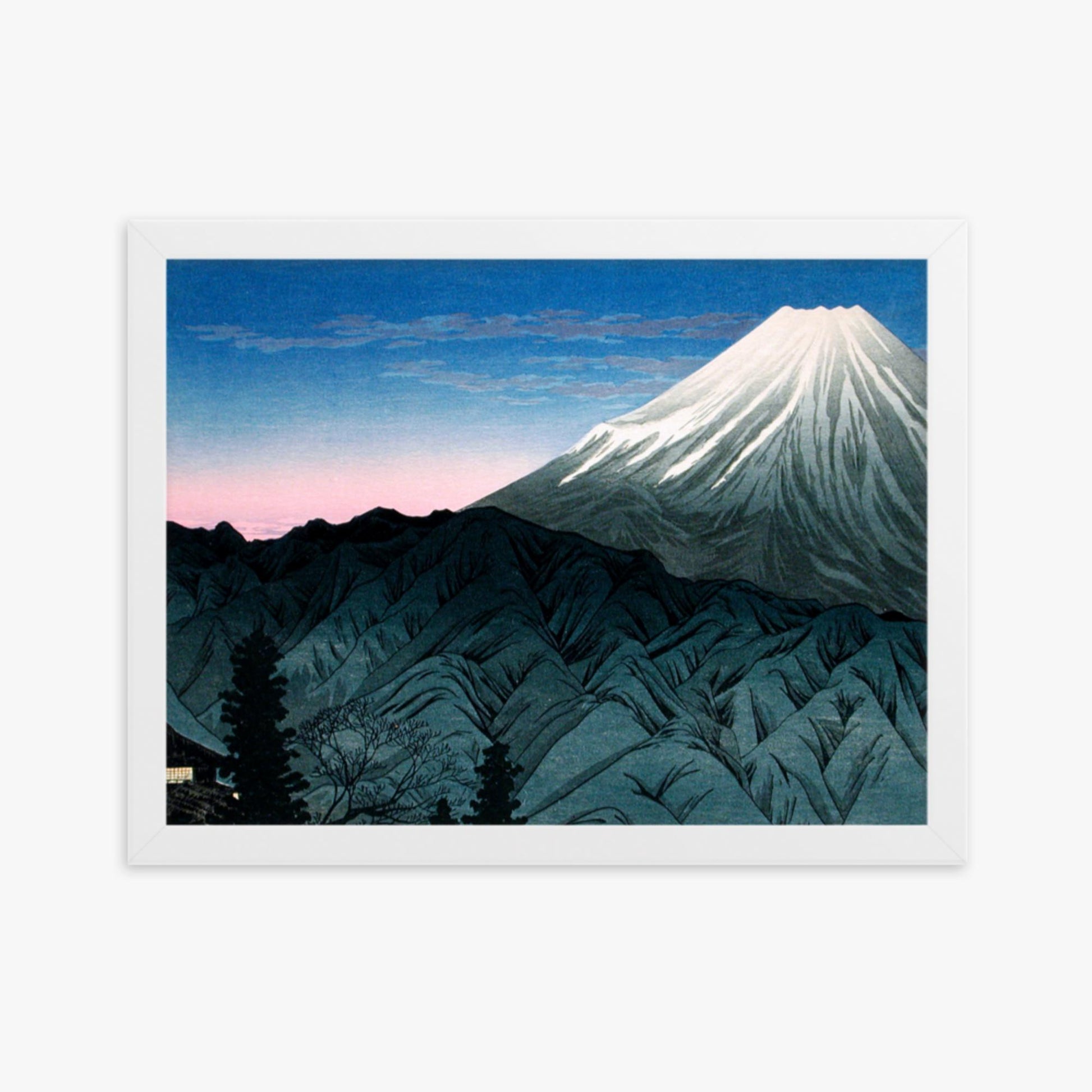 Takahashi Hiroaki (Shōtei) - Mount Fuji From Hakone 30x40 cm Poster With White Frame