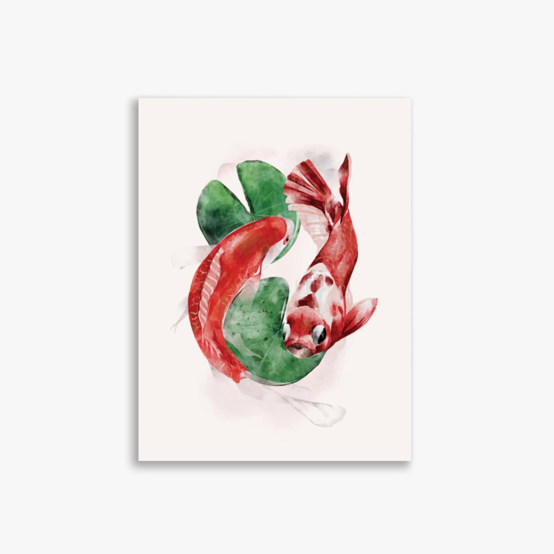 Modern illustration: Koi 30x40 cm Poster