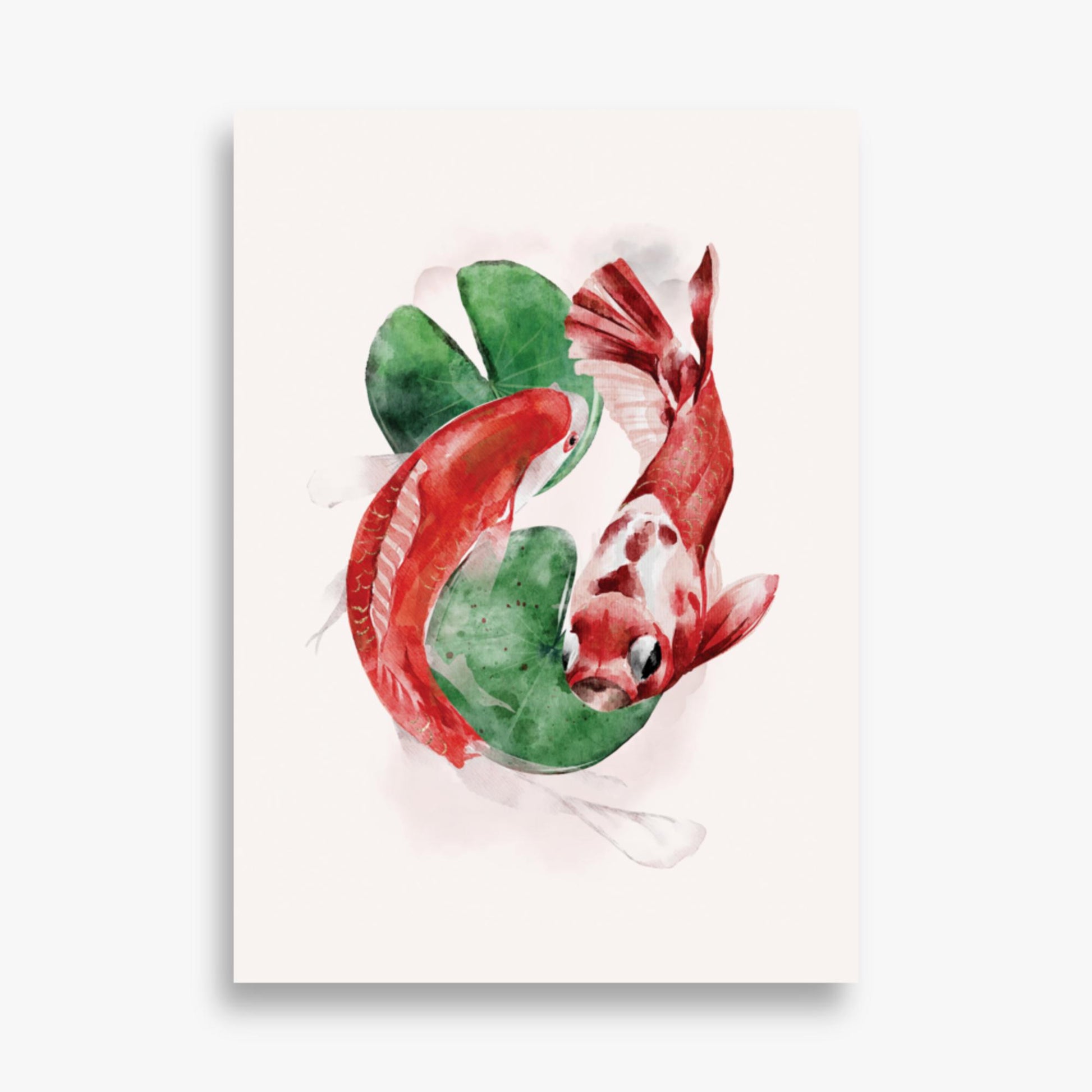 Modern illustration: Koi 50x70 cm Poster