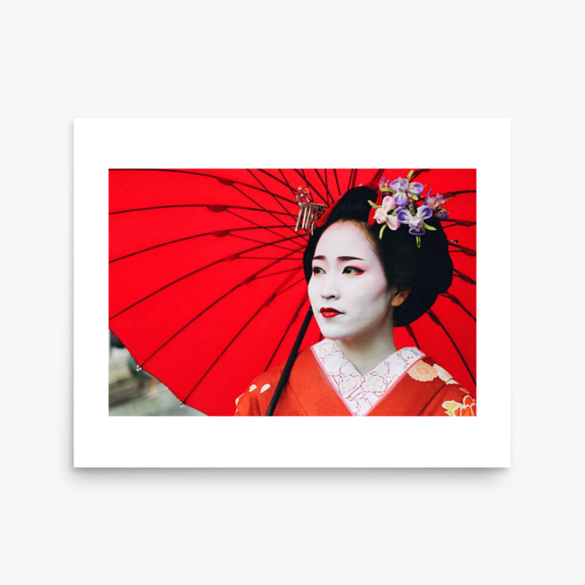 Maiko Girl Portrait 16x20 in Poster